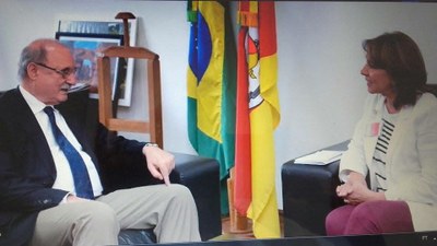 Ver. for recebida pelo Sec. de Segurança, Wantuir Jacini, em setembro