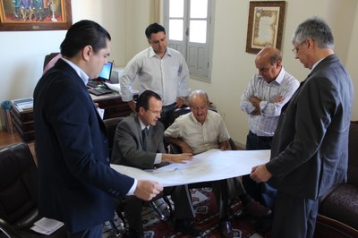 Projetos foram apresentados no gabinete