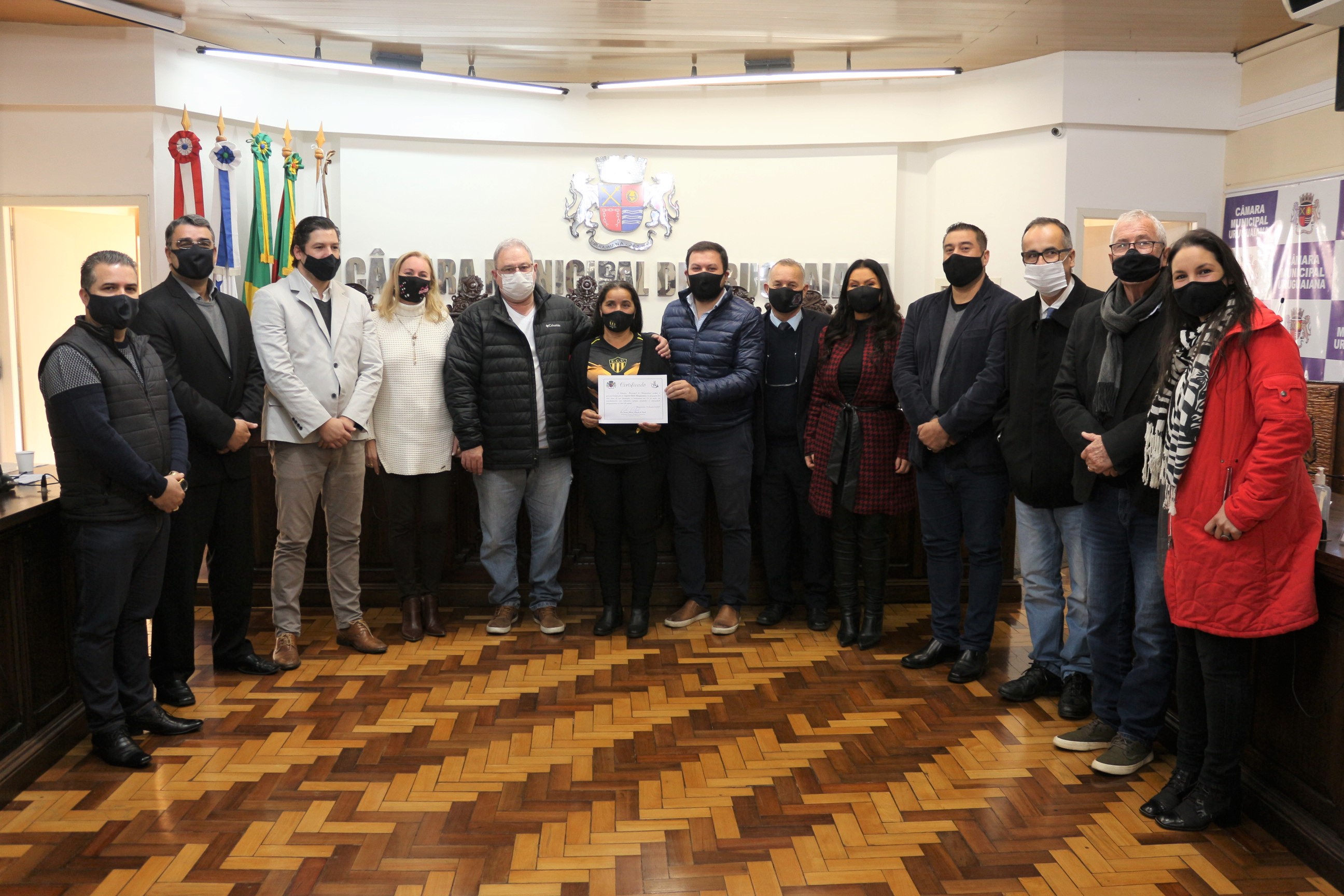 109 anos do Esporte Clube Uruguaiana são registrados na CMU