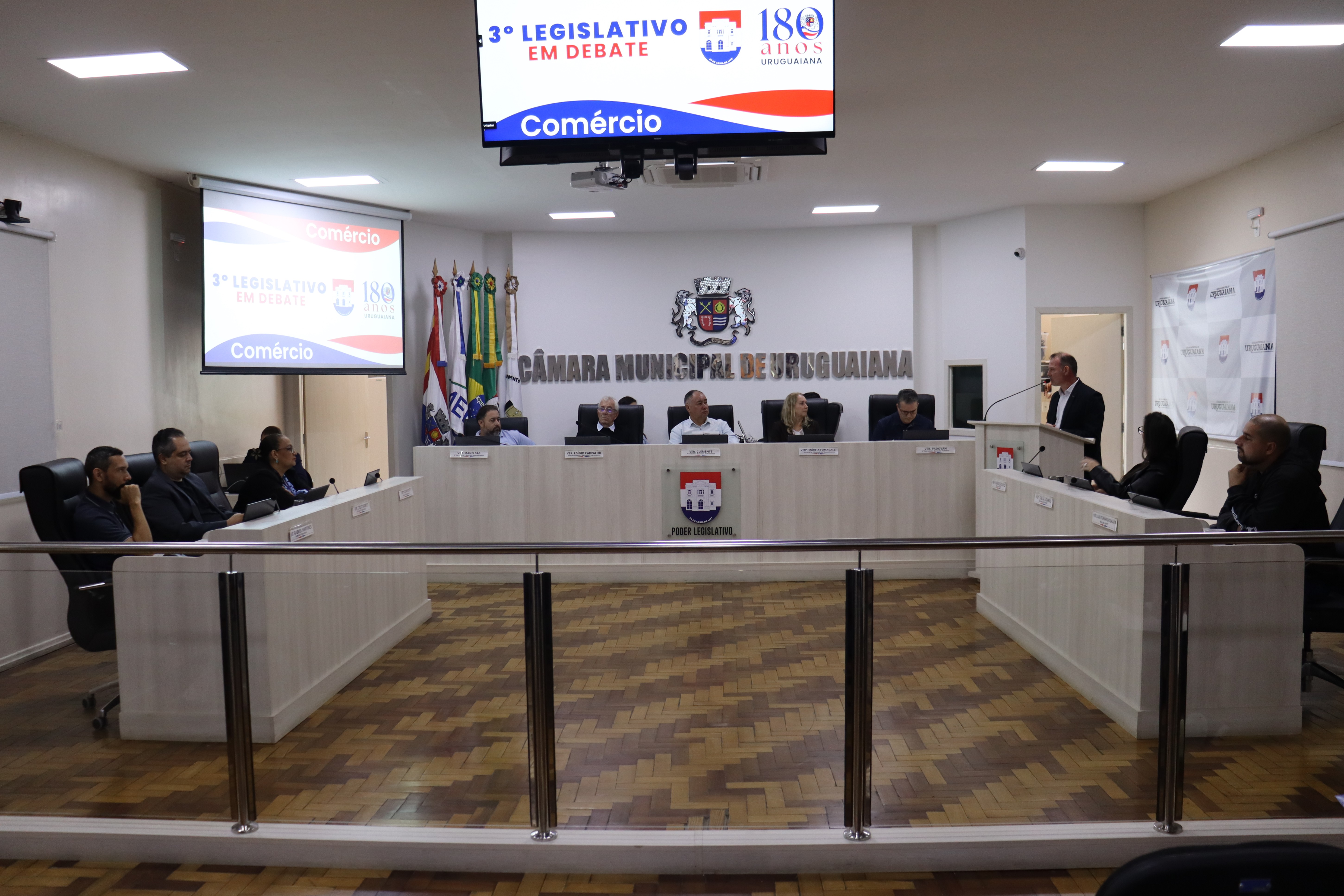 “Legislativo em Debate” coloca em pauta o comércio de Uruguaiana