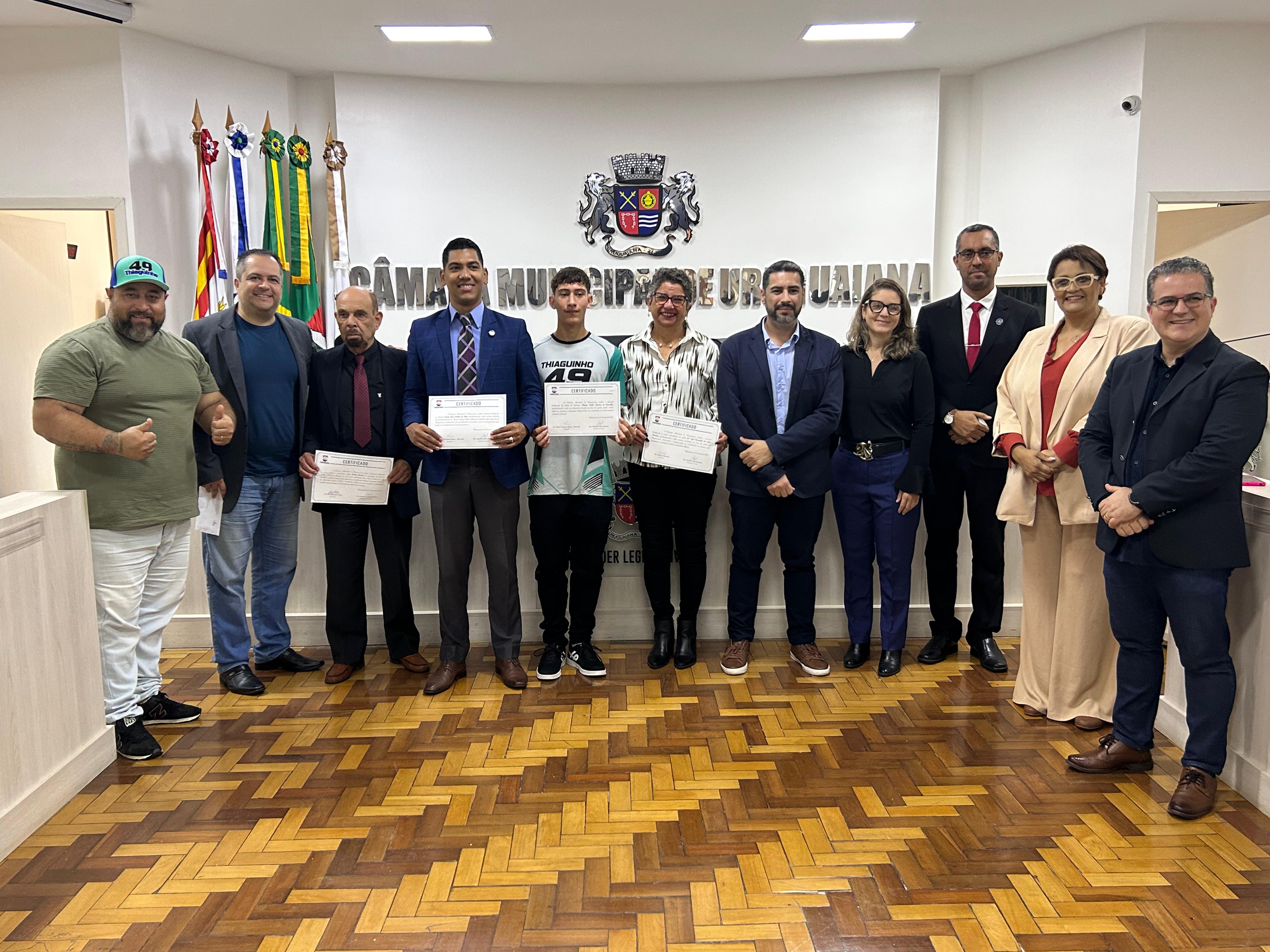 2ª Reunião de entrega de certificados de reconhecimento