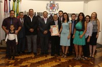 50 anos de Igreja Evangélica são homenageados na Câmara