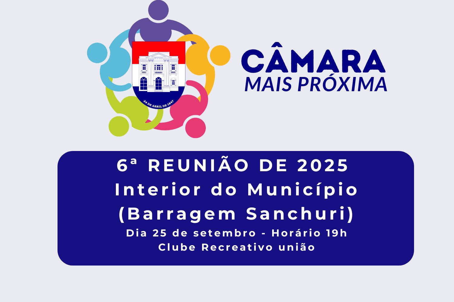 6ª edição do “Câmara Mais Próxima” é direcionada à comunidade do interior do município