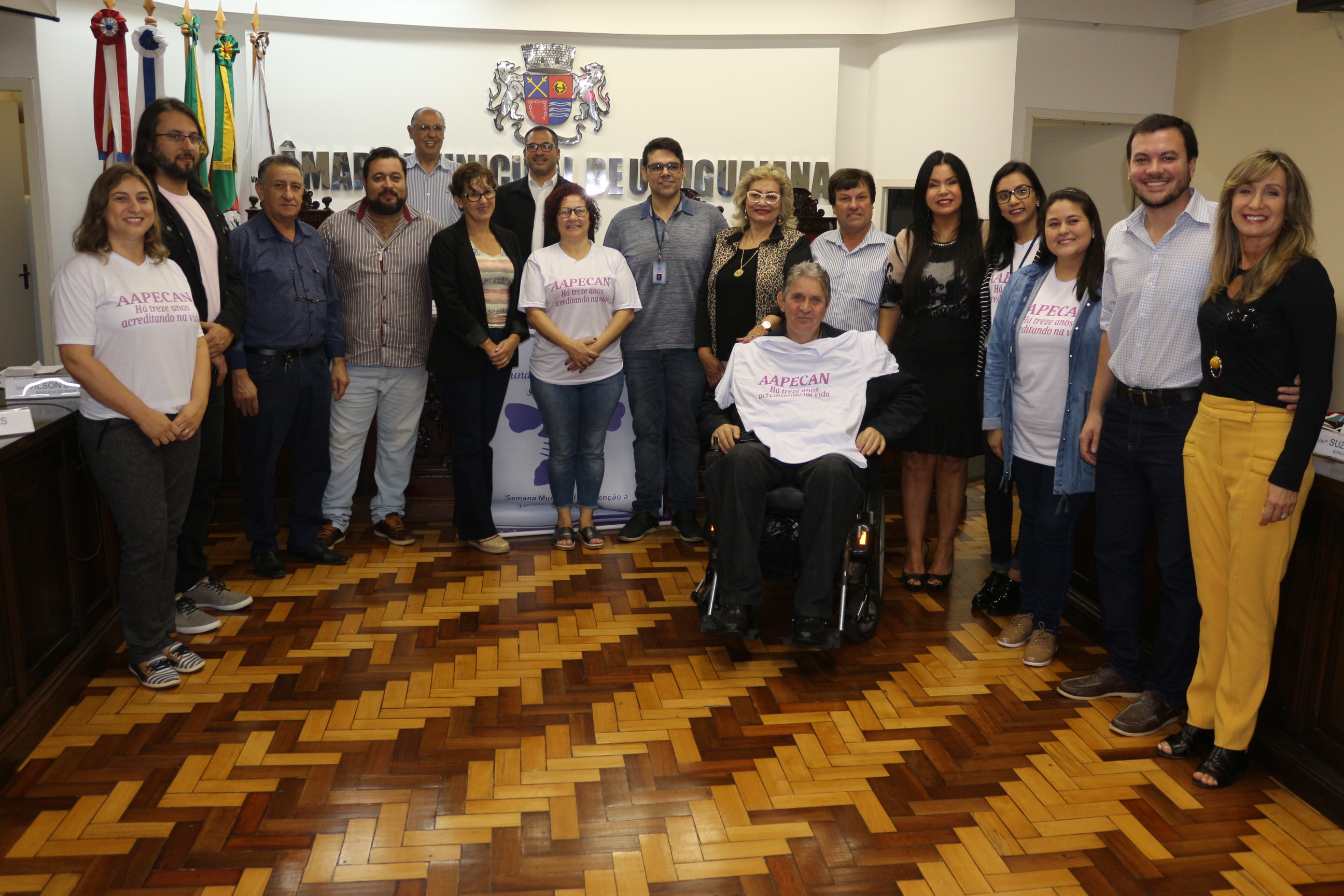 AAPECAN divulga atividades no Legislativo