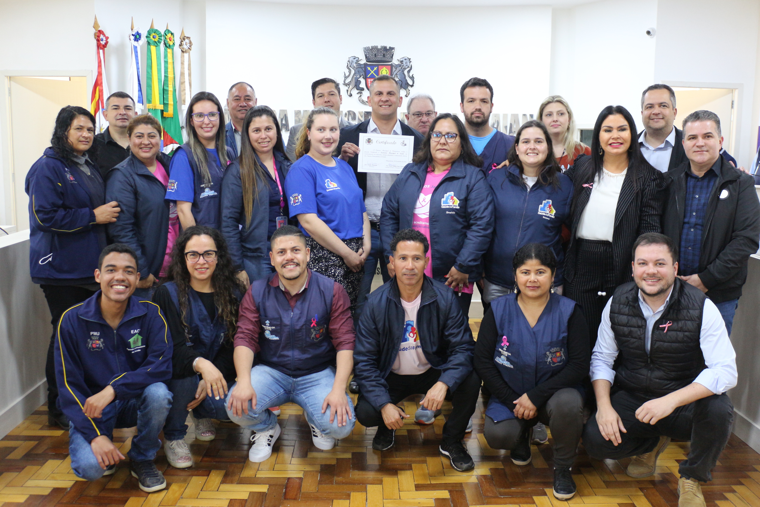 Agentes Comunitários de Saúde recebem congratulações