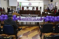 Agosto Lilás é destaque na Câmara