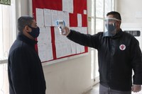 Câmara adota aferição de temperatura