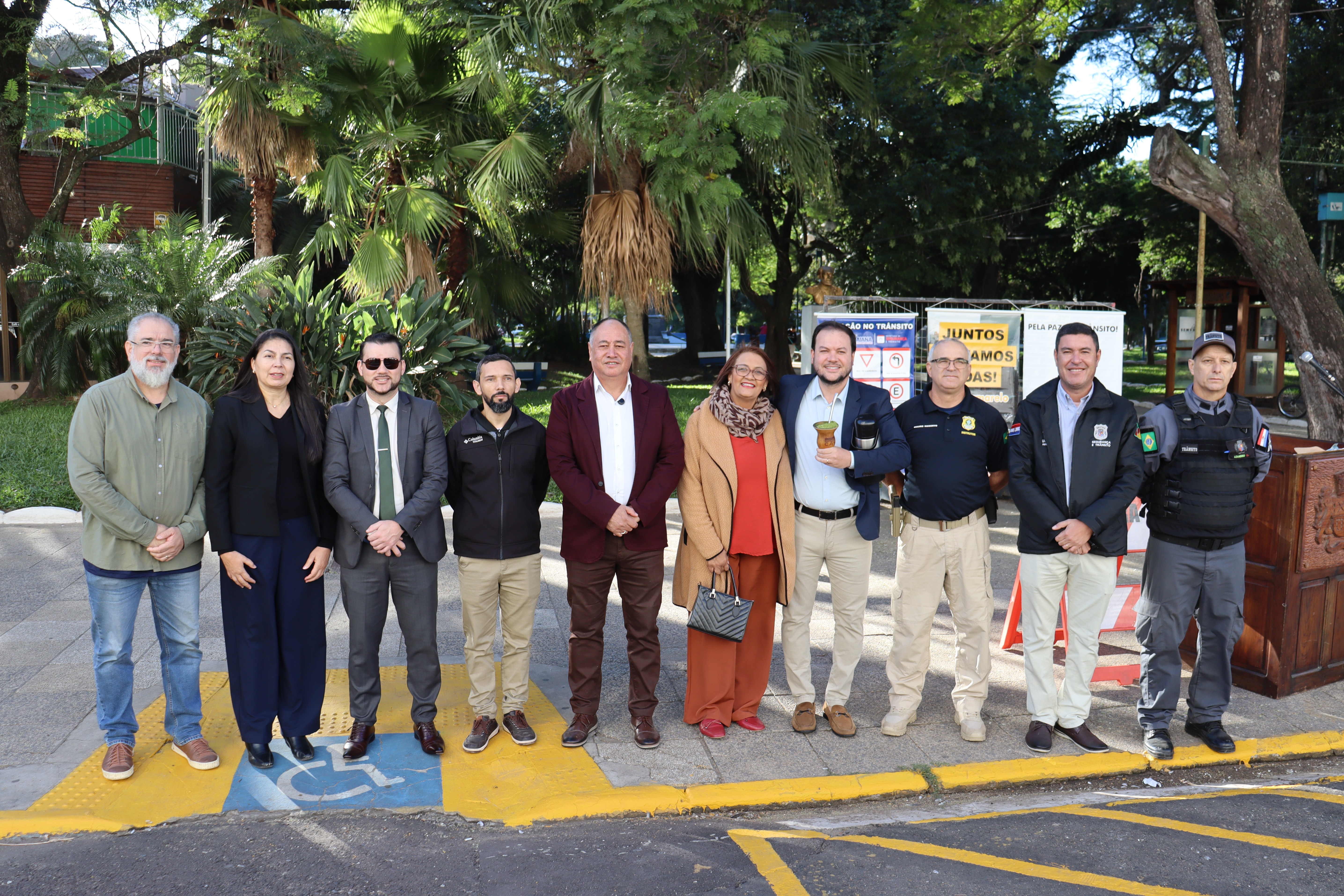 Legislativo participa do lançamento da campanha Maio Amarelo