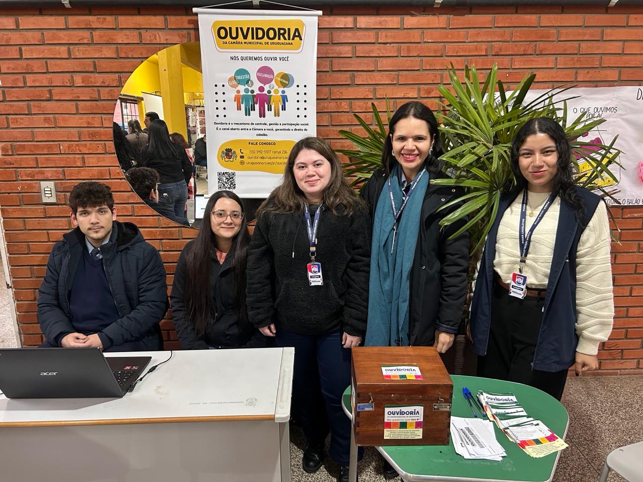 Legislativo participou do projeto “Família na Escola” no CIEP