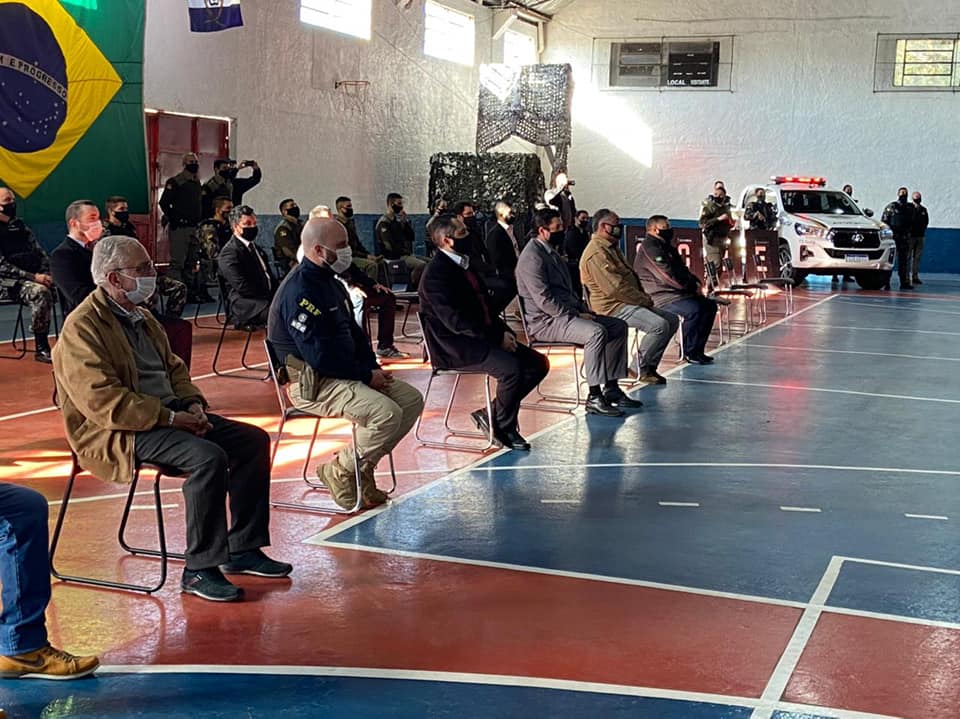 Câmara presente no registro de novos comandos da Brigada 