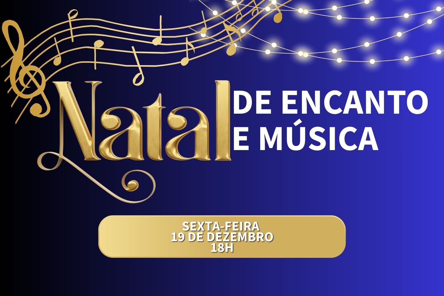 Câmara promove 2ª edição do “Natal de Encanto e Música” na sexta-feira