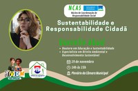 Câmara promove palestra sobre Sustentabilidade e Responsabilidade Cidadã