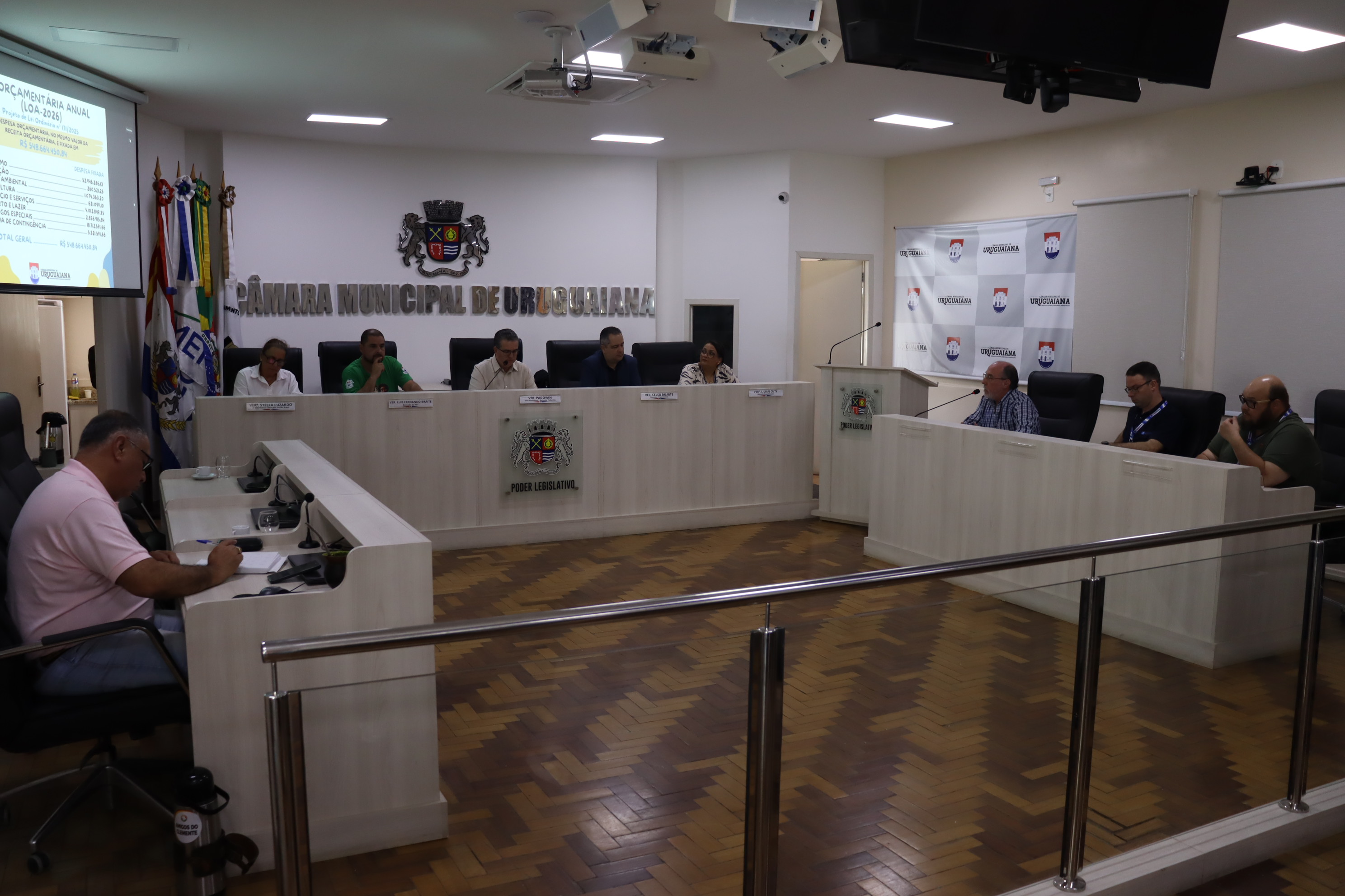 Câmara realiza audiência pública sobre Lei Orçamentária para 2026 