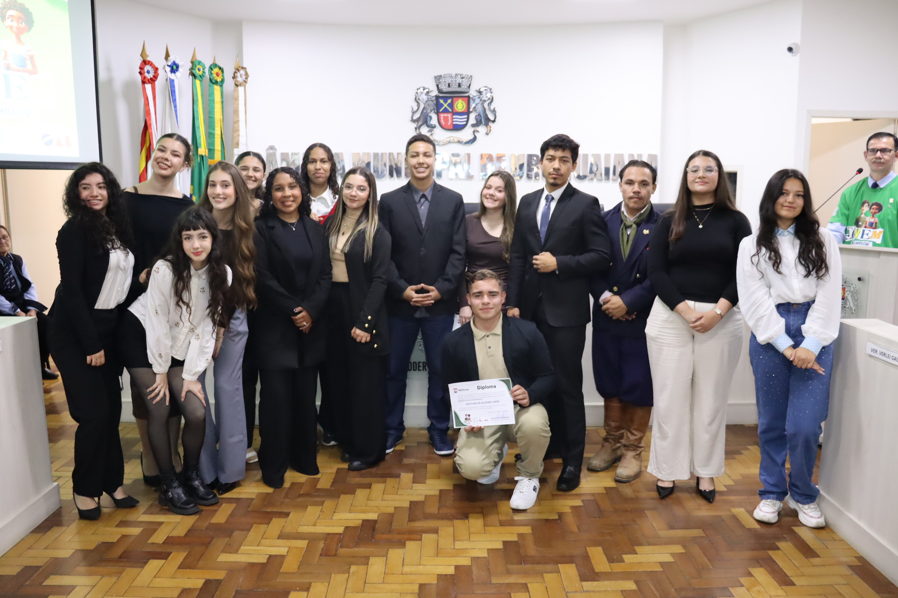 Câmara realiza Diplomação e Posse dos Jovens Parlamentares 2025