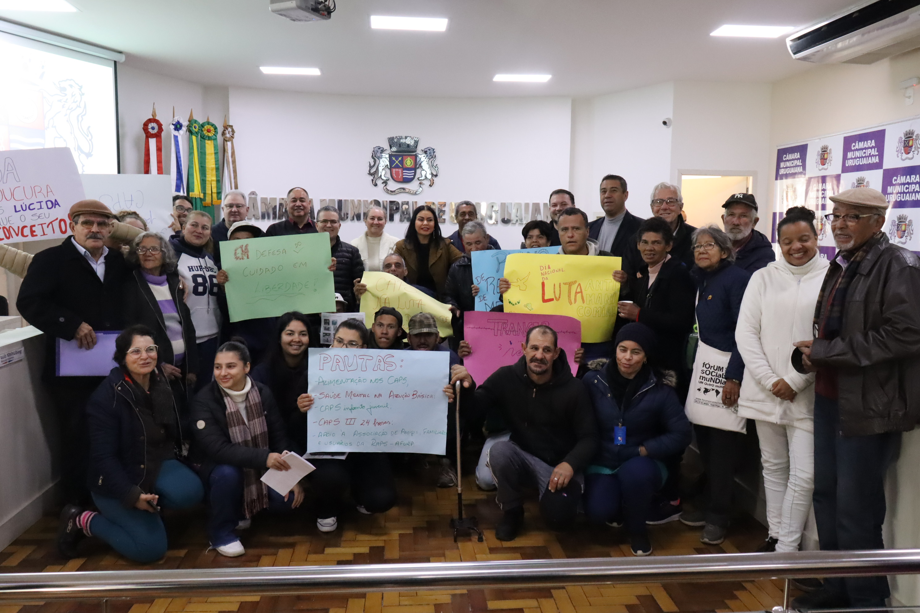 Legislativo recebe movimento antimanicomial