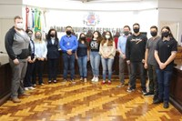 Câmara recebe novos estagiários