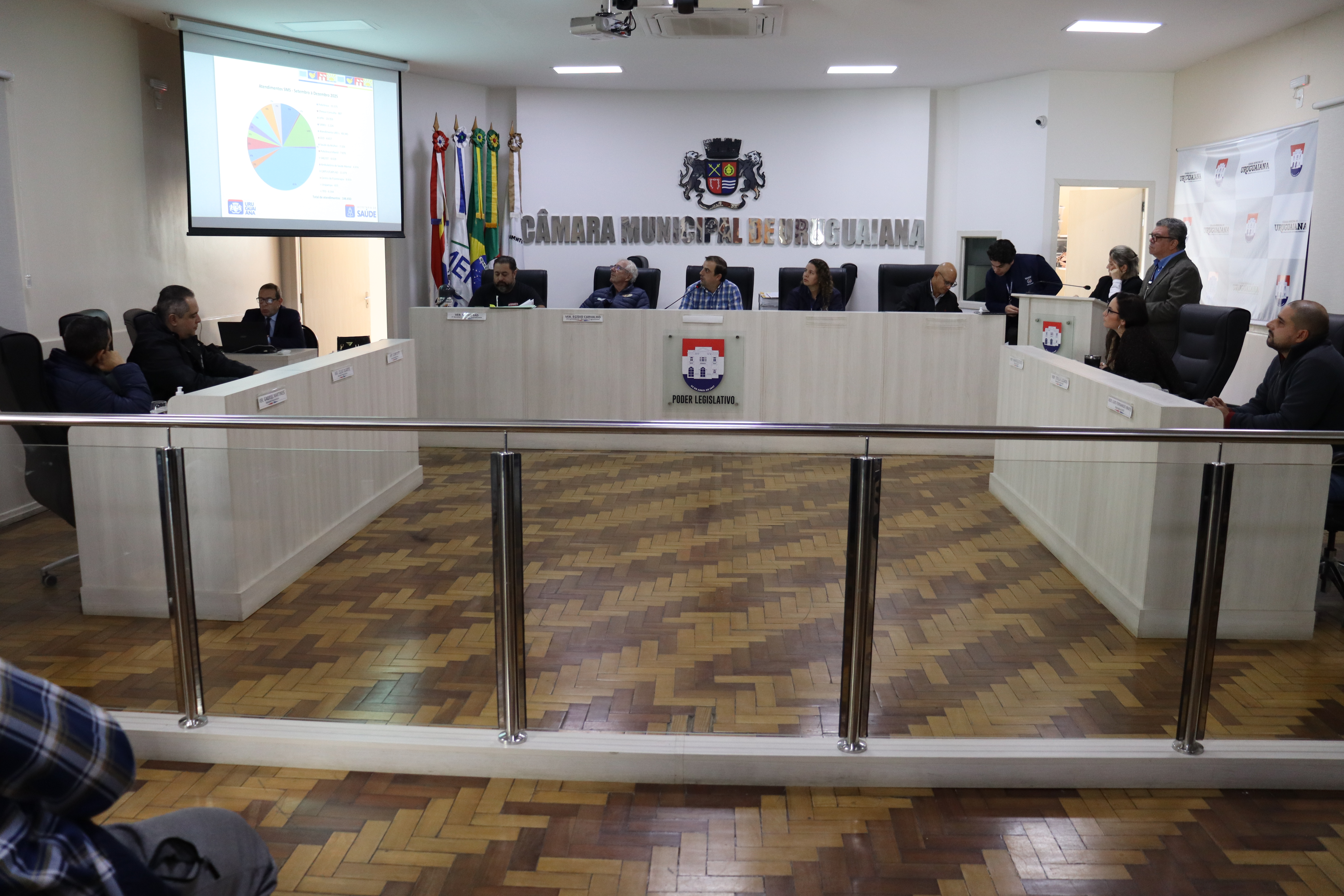 Apresentação das contas da Saúde referente ao 3º quadrimestre de 2025 foram apresentadas 
