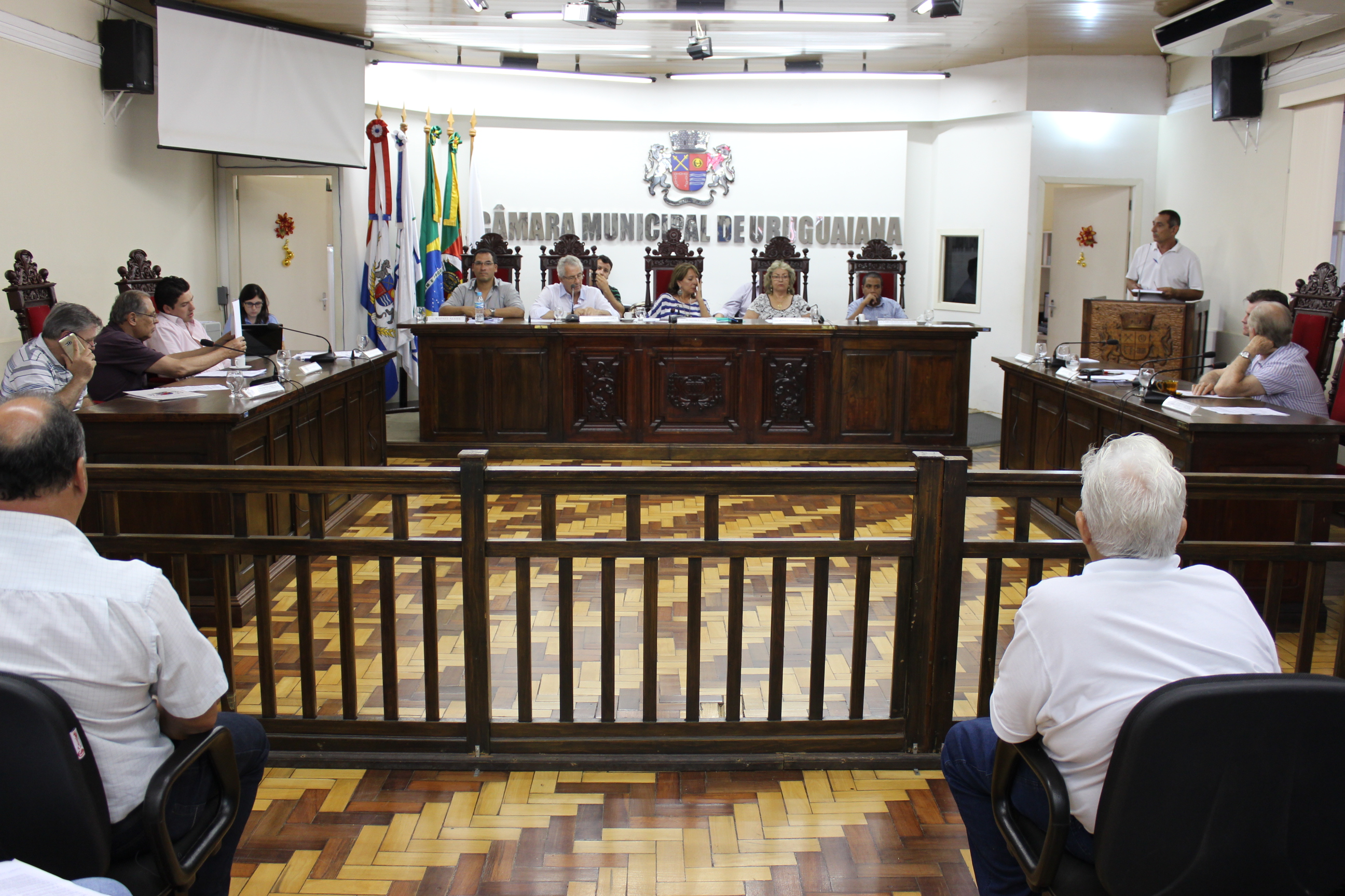 Câmara recebe reivindicações de funcionários do transporte coletivo