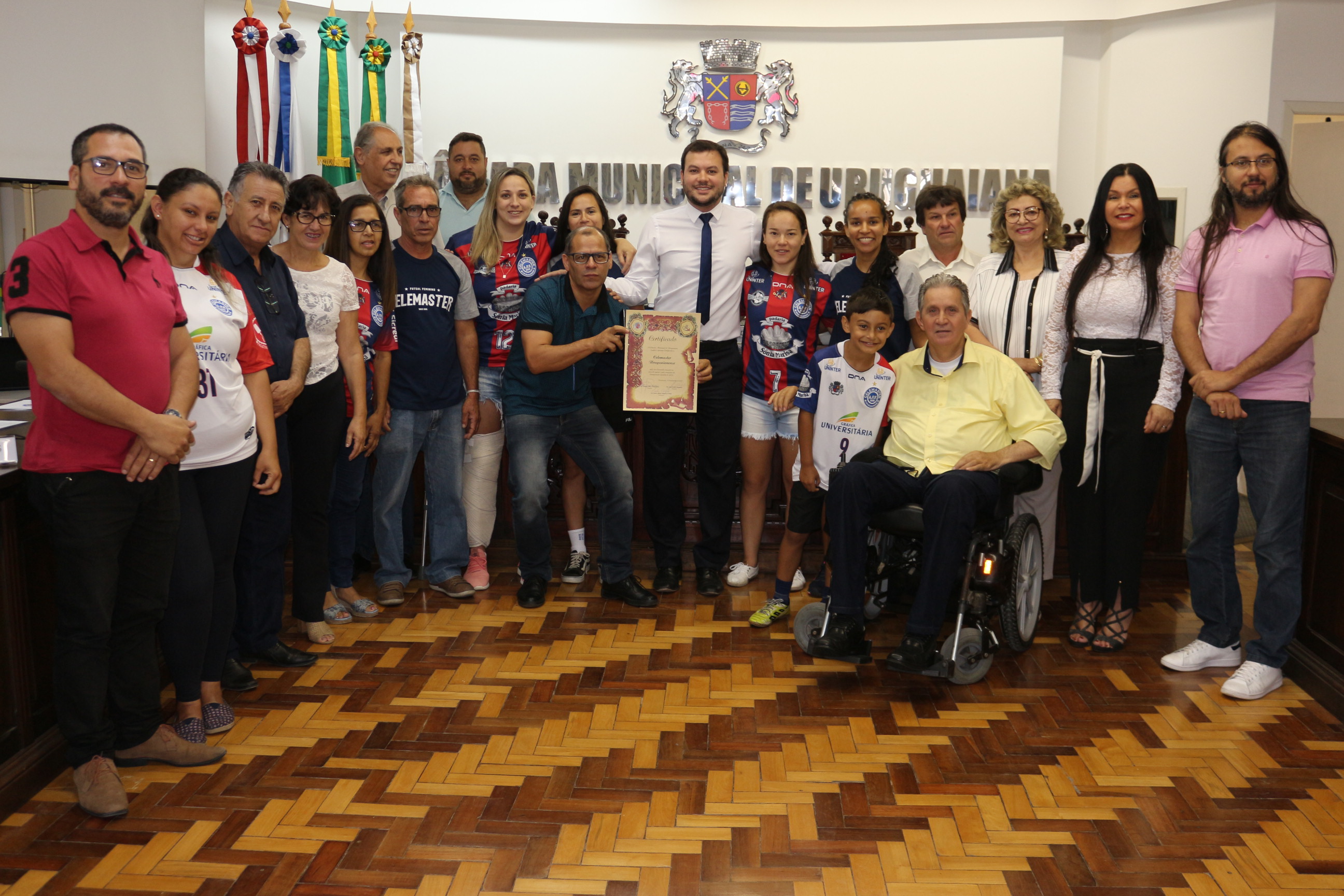 Câmara reconhece desempenho da Celemaster