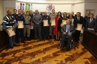 Câmara reconhece trabalho de profissionais da segurança