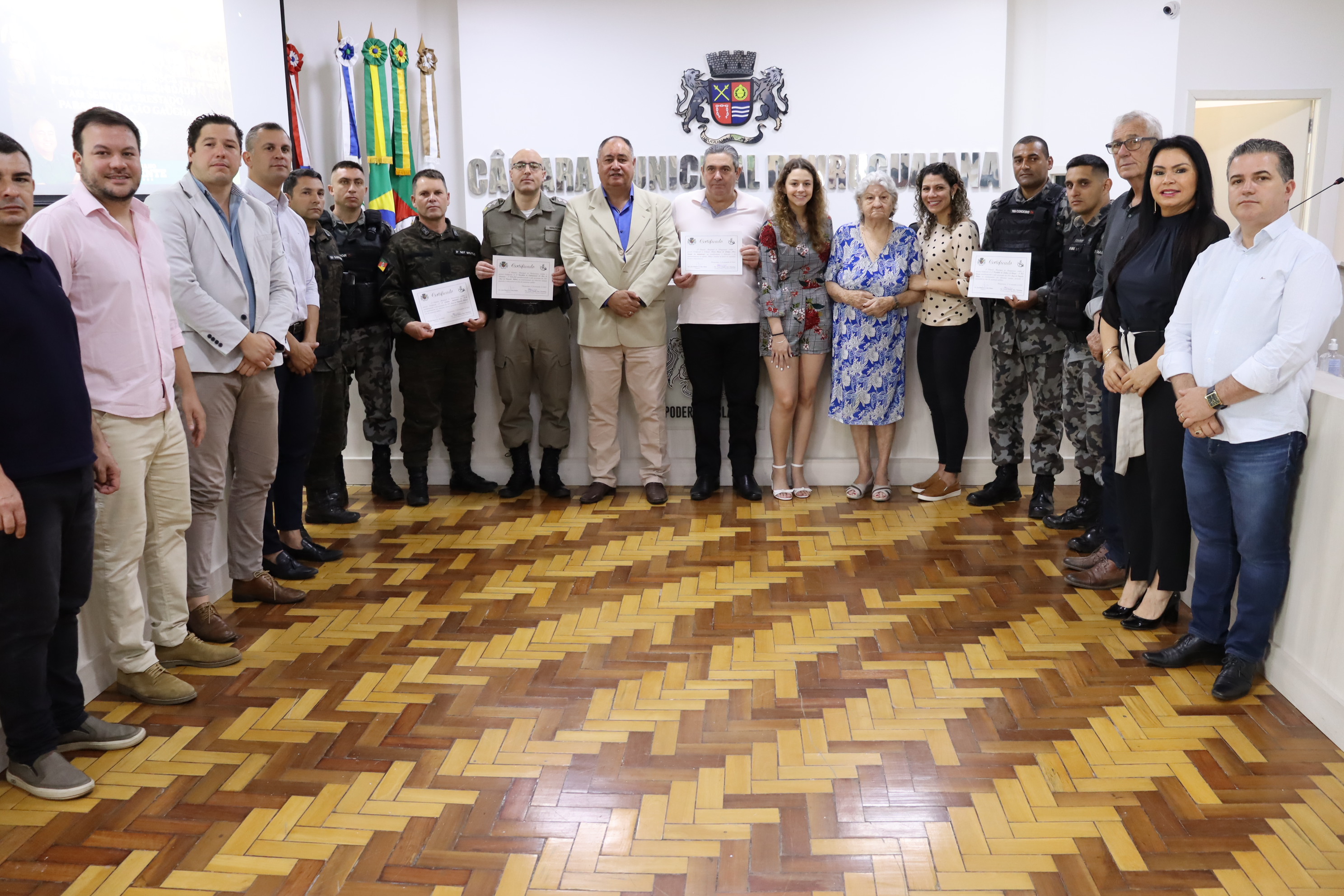 Câmara registra 185 anos da Brigada Militar