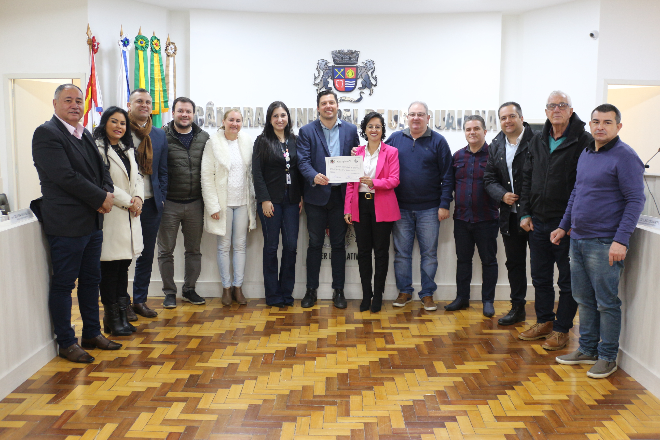 Câmara registra 76 anos do SENAC 