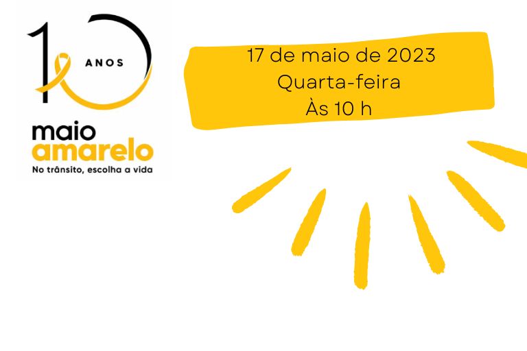 Câmara terá atividade do “Maio Amarelo” através de Comissão