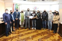 Campeão Gaúcho de Fisiculturismo recebe moção