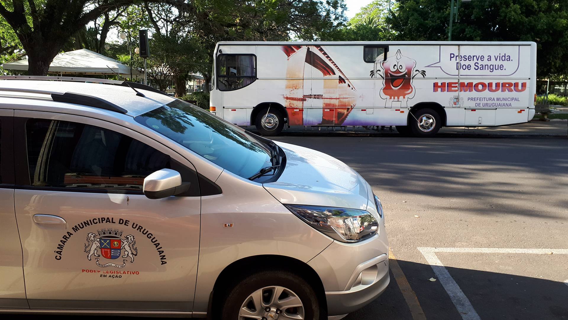 Coleta de sangue em frente a Câmara supera meta