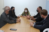 Comissão verifica danos da chuva no hospital