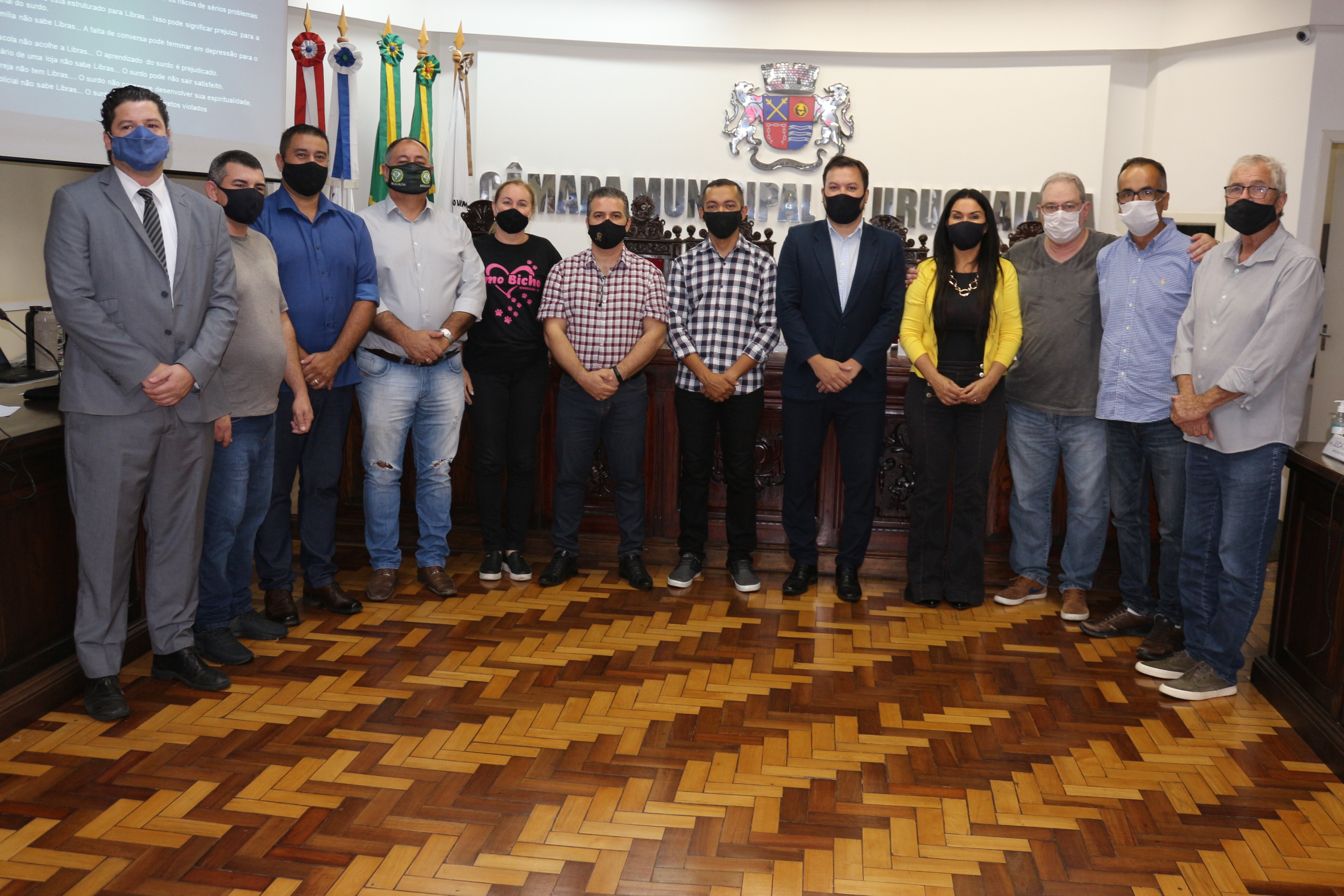 Comunidade surda teve espaço na reunião de terça-feira