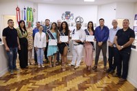  Corte do Carnaval 2023 é recebida na Câmara 