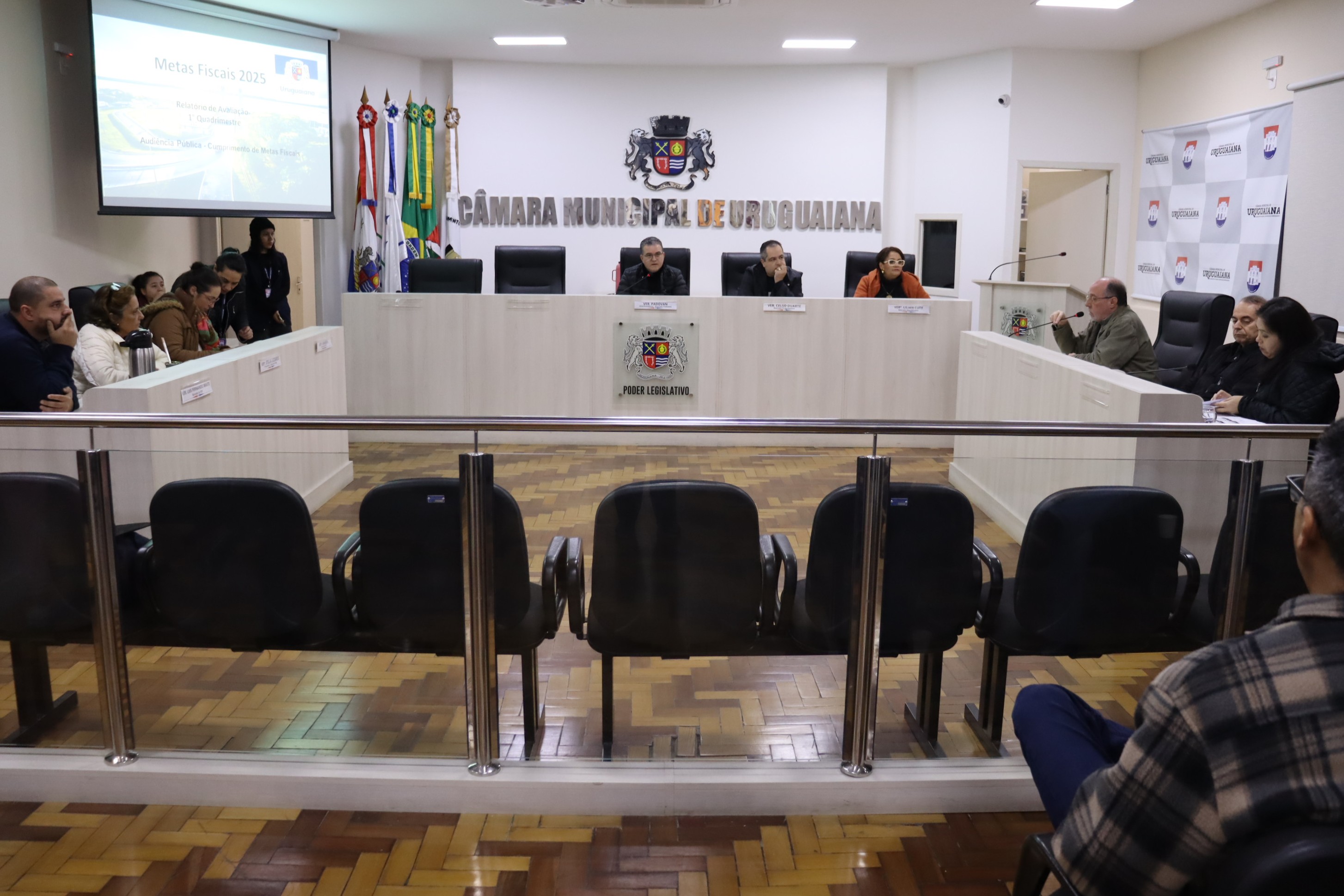 Desempenho das metas fiscais de janeiro a abril é apresentado na Câmara