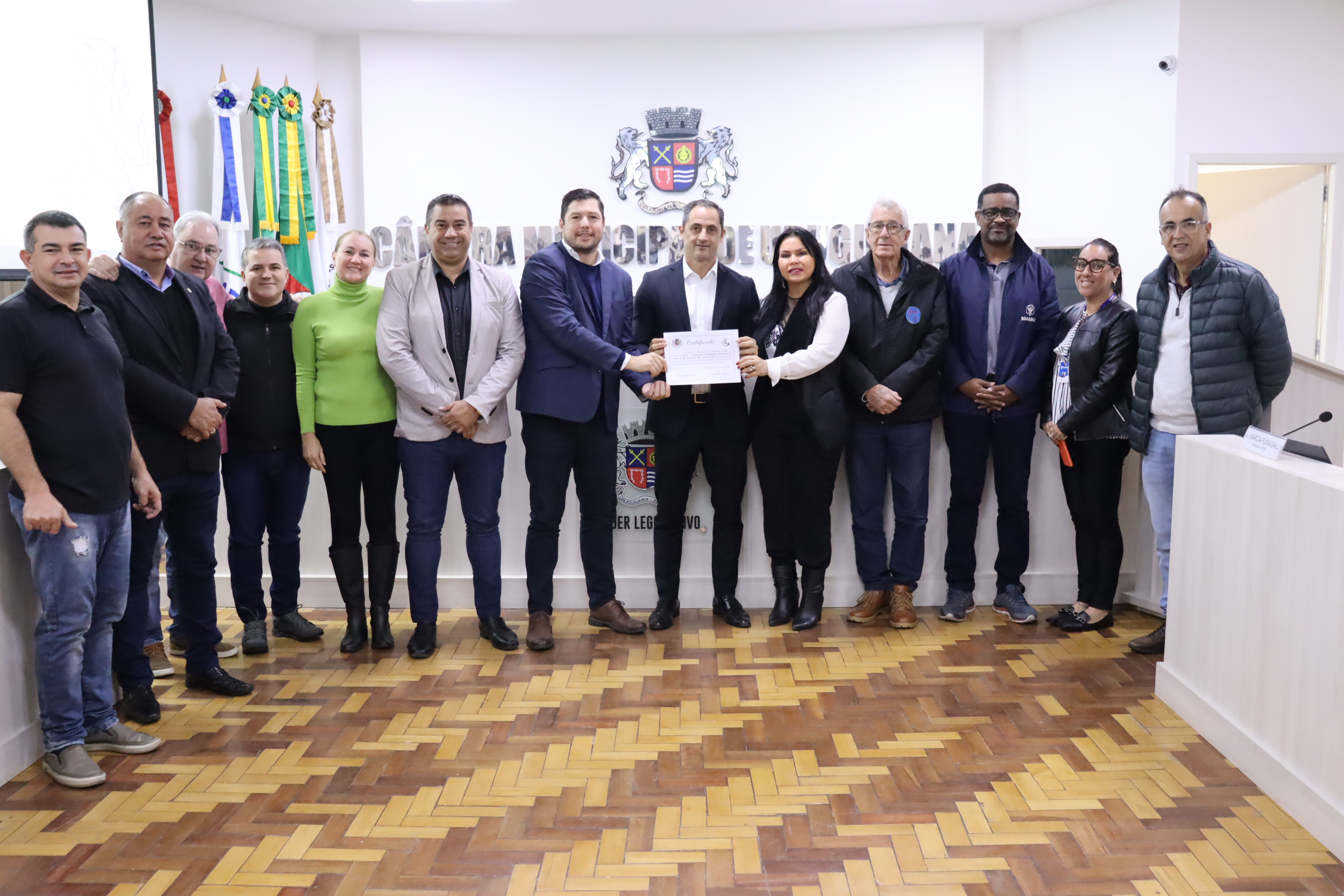 Despachantes aduaneiros são homenageados