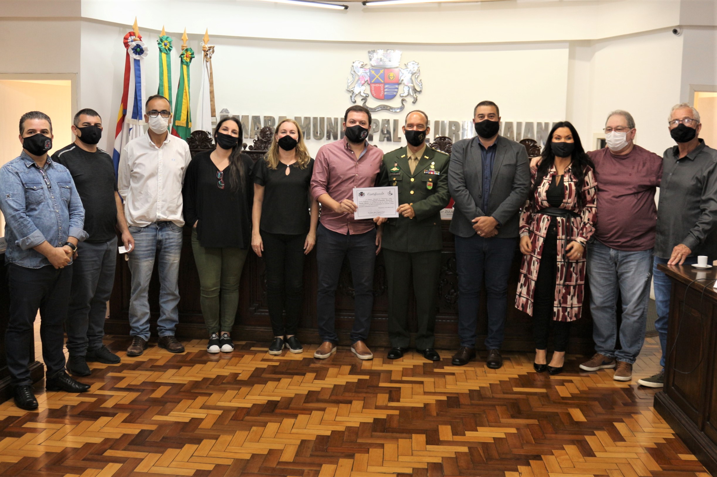 Dia do Exército é registrado no Legislativo. 