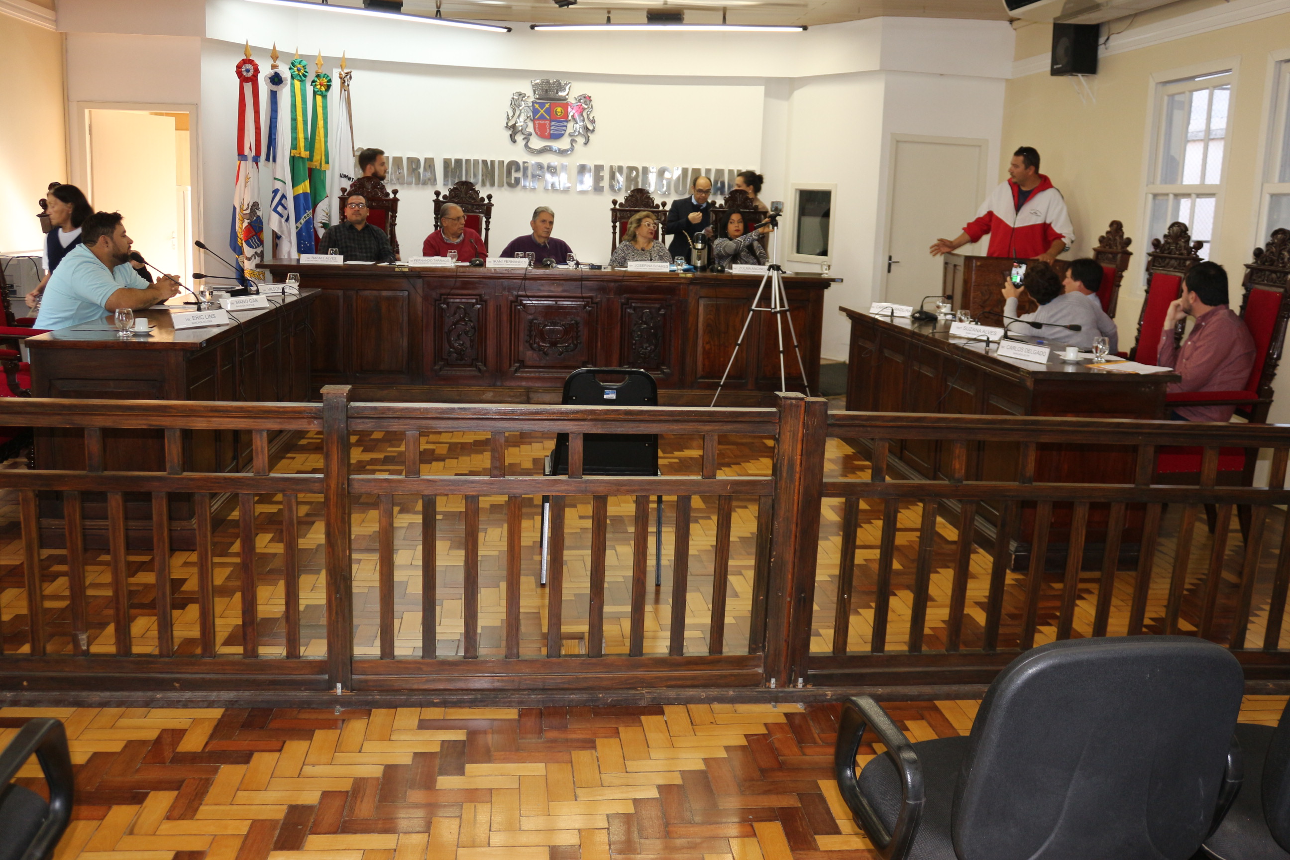 Espaço é dado na Câmara à manifestação de caminhoneiros