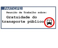 Reunião sobre gratuidade no transporte público será realizada