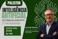 Inteligência Artificial será tema de palestra promovida pela Escola do Legislativo de Uruguaiana