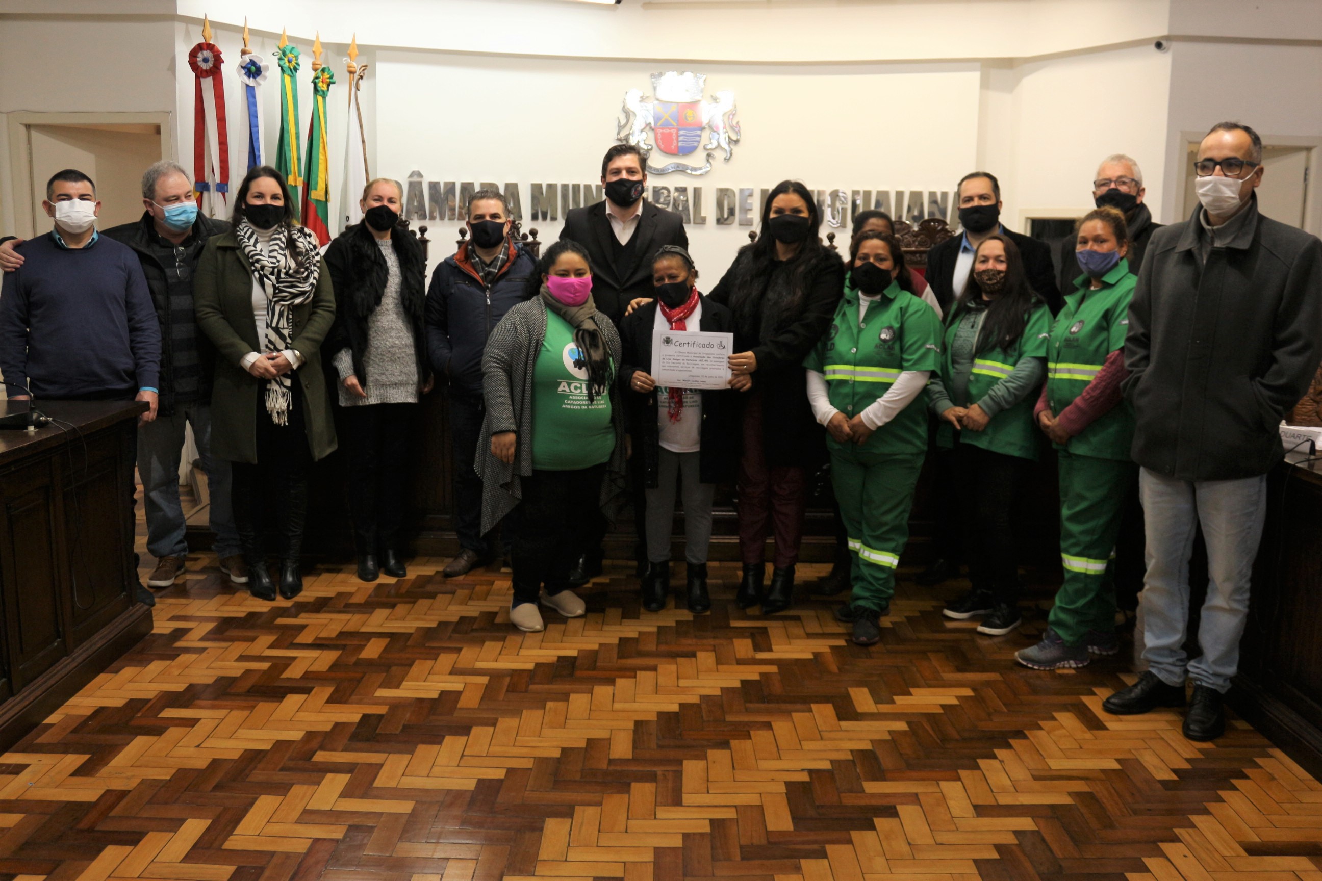 Junho Verde é registrado com Associação de Catadores 