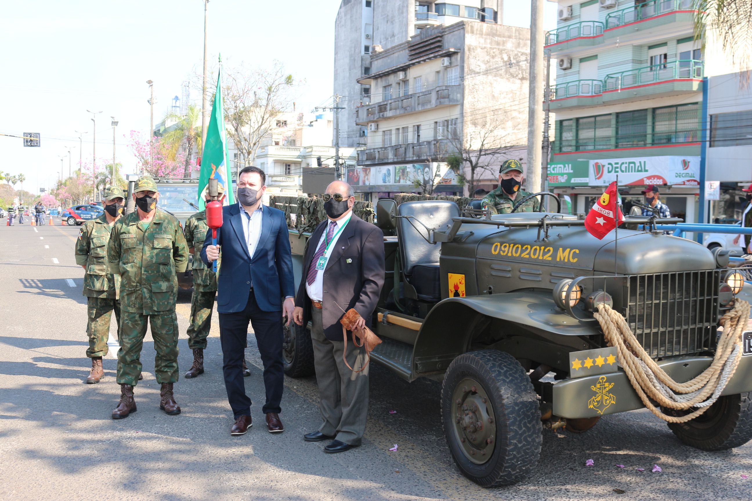 Legislativo encerra guarda do Fogo da Pátria e integra cerimônia