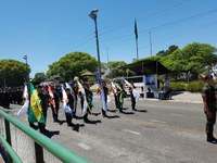 Legislativo presente na Cerimônia alusiva ao Dia da Bandeira