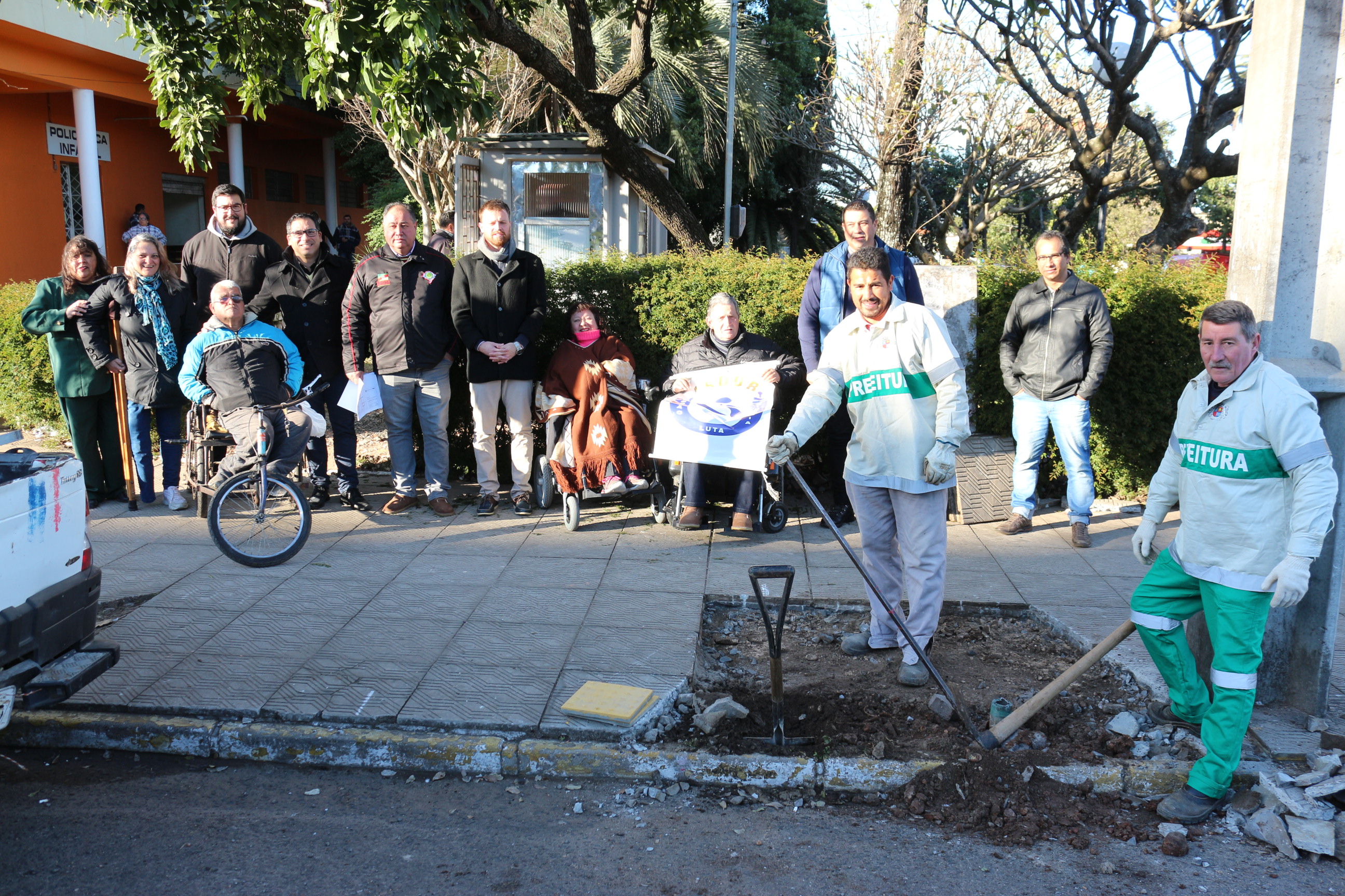 Iniciadas obras do Corredor da Inclusão 