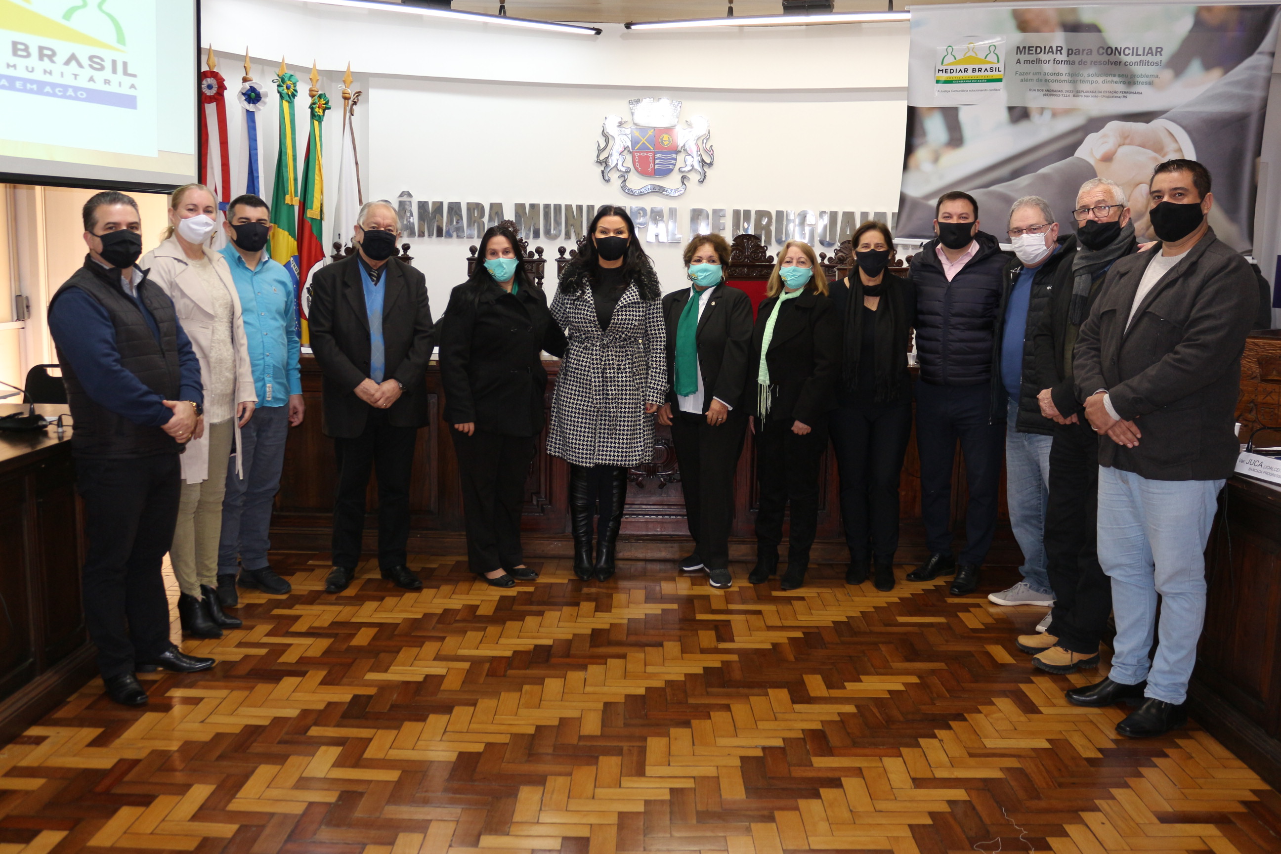 Mediar Brasil apresenta trabalho na tribuna