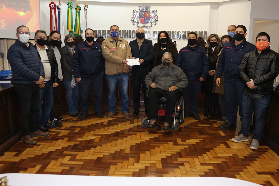 No dia do bombeiro Câmara evidencia a Corporação