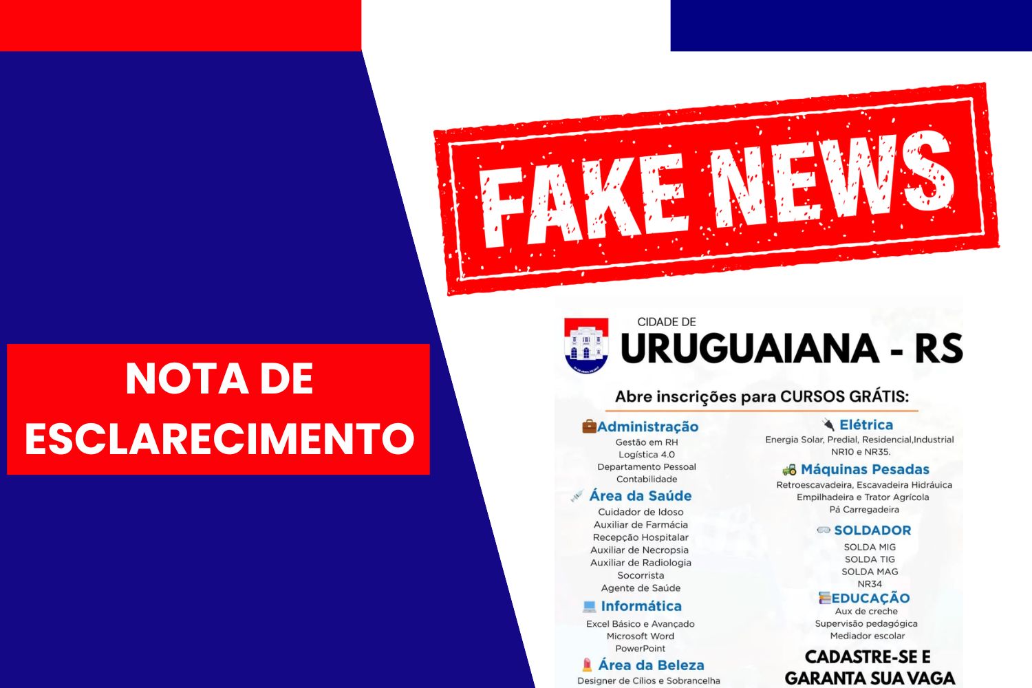 NOTA DE ESCLARECIMENTO