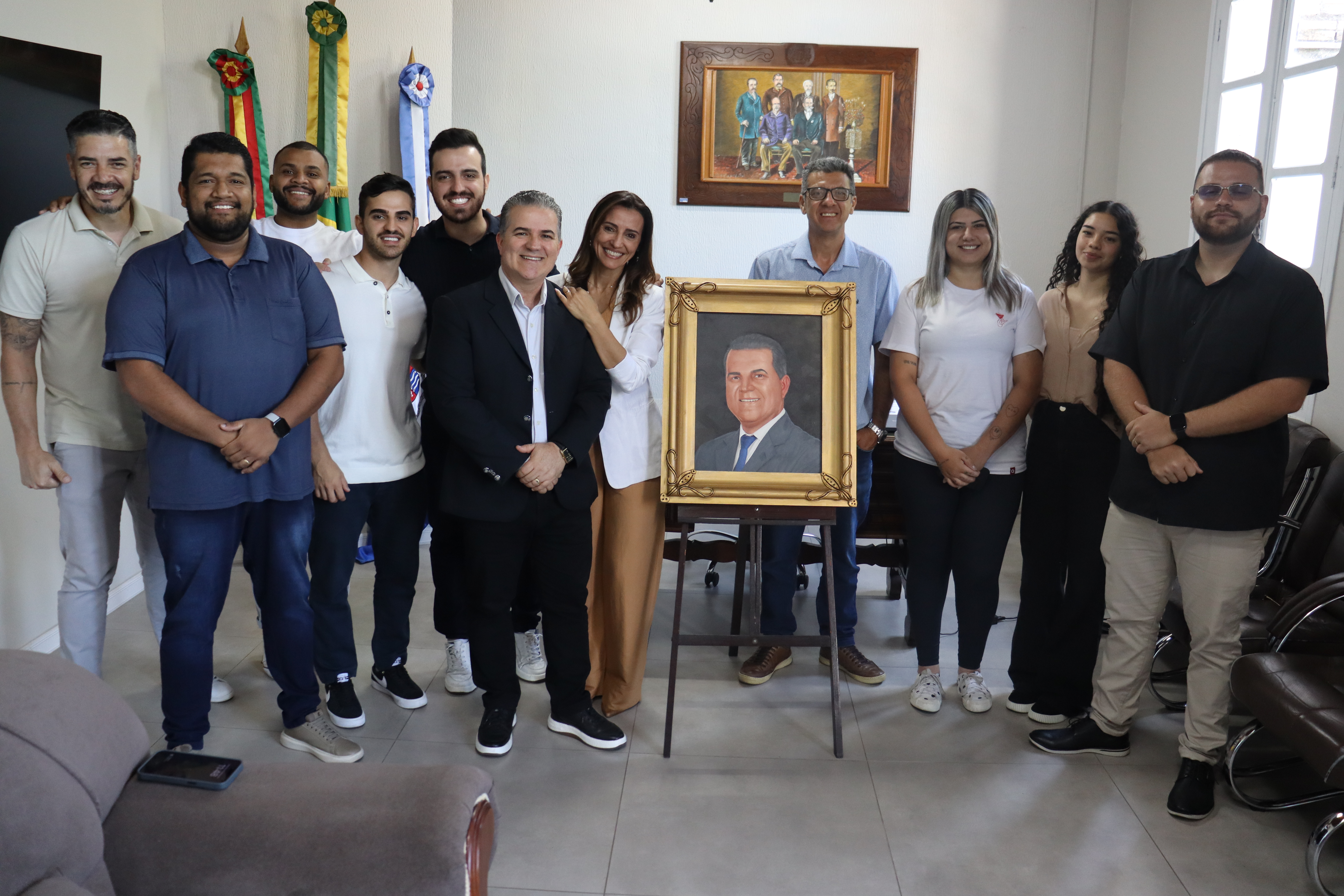 Novo quadro compõe “Galeria dos Ex-presidentes”