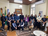 Novos estagiários são recebidos no Legislativo