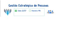 Palestra sobre gestão estratégica de pessoas acontece sexta