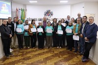 Parlamentares Seniores tomam posse em cerimônia na Câmara de Uruguaiana