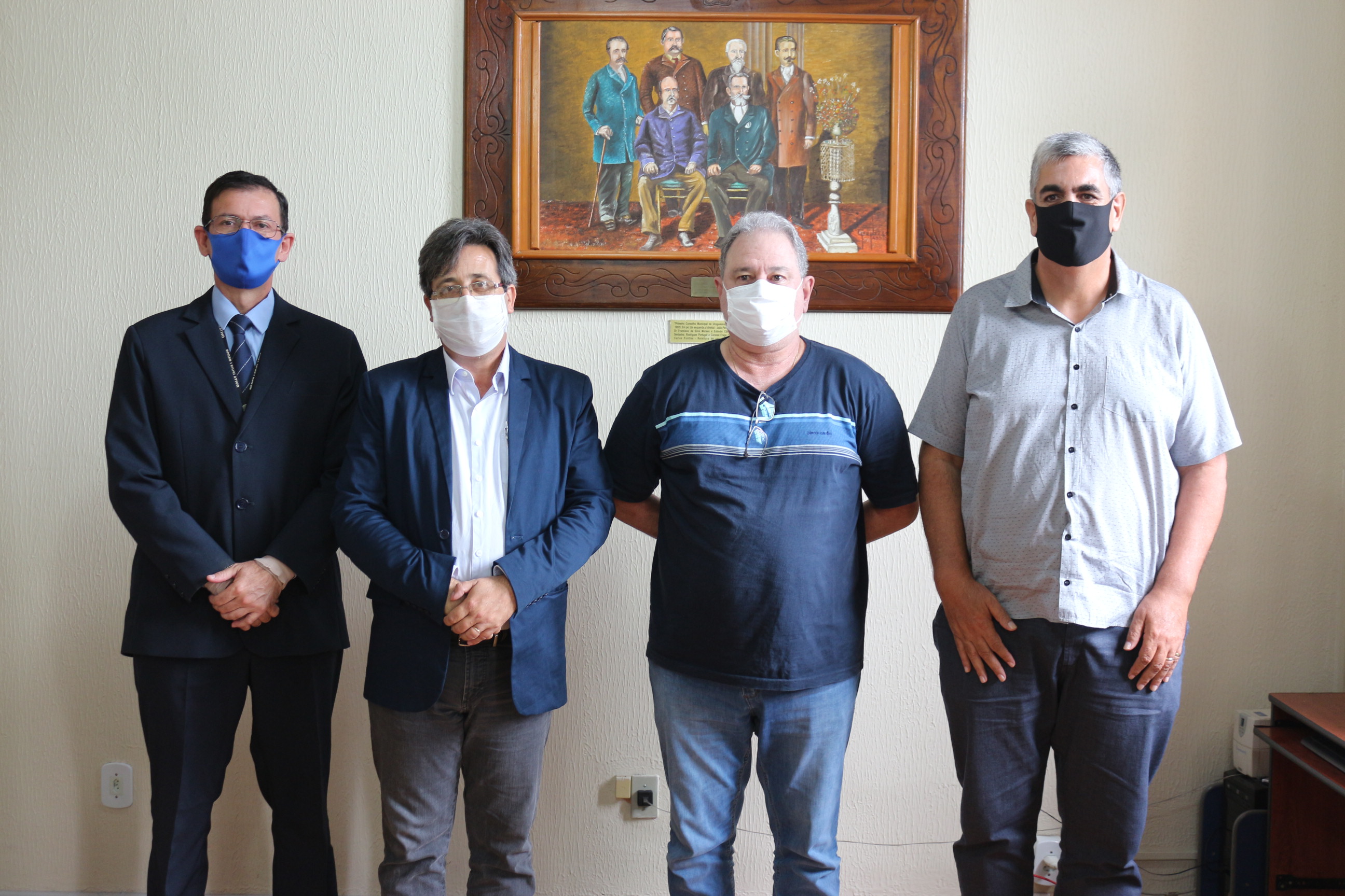 Parlamento de Uruguaiana e Alegrete reúnem-se na presidência 